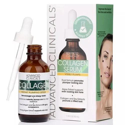 Advanced Clinicals Collagen Face Serum