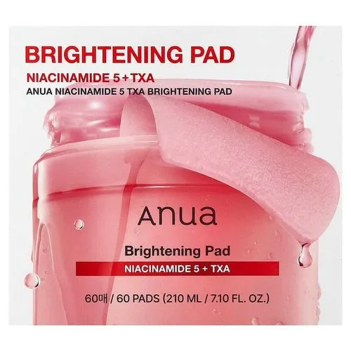 Anua Brightening Pad Niacinamide 5+ TXA, 60 Pads