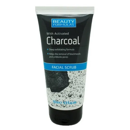 Beauty Formulas Facial Scrub With Charcoal