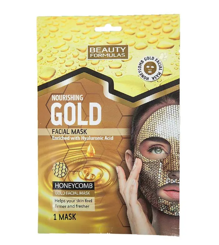 Beauty Formulas Gold Facial Sheet Mask
