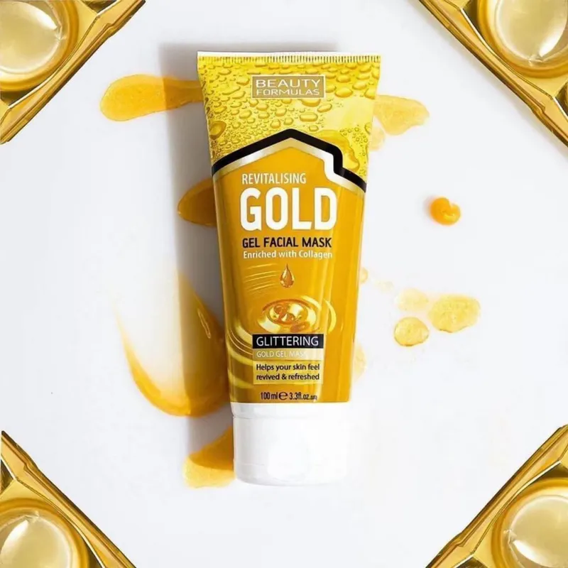 Beauty Formulas Gold Gel Facial Mask 00ml