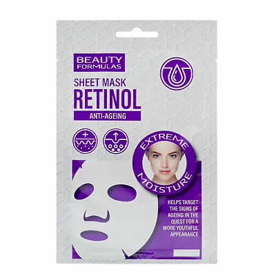 Beauty Formulas Sheet Mask Retinol