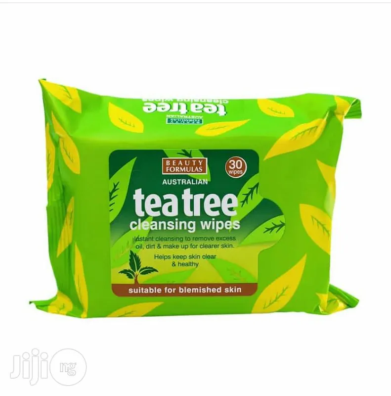 Beauty Formulas Tea Tree Cleansing Wipes