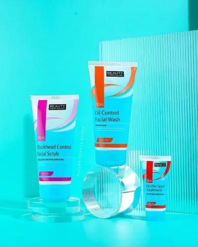 Beauty Formulas Wash,Scrub And Spot Treatment.