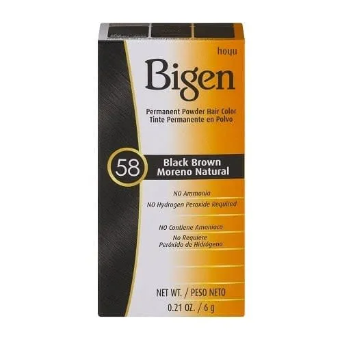 Bigen Black Brown Noir Naturel 58