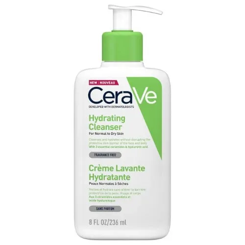 Cerave Hydrating Cleanser, 8 Oz