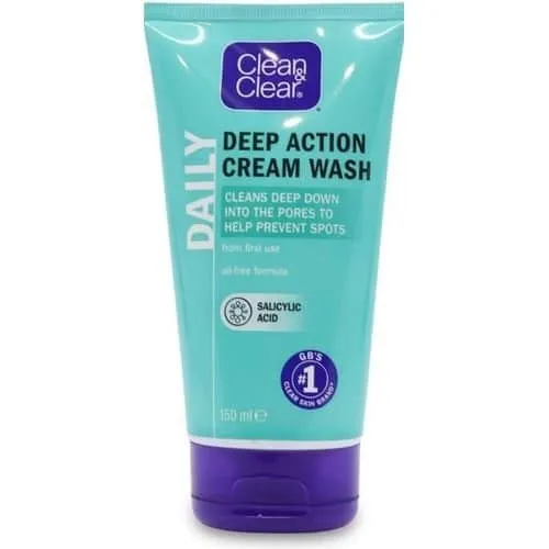Clean And Clear Deep Action Cream Wash 150 ml