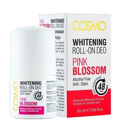 Cosmo Whitening Roll-On Deo in the Pink Blossom scent