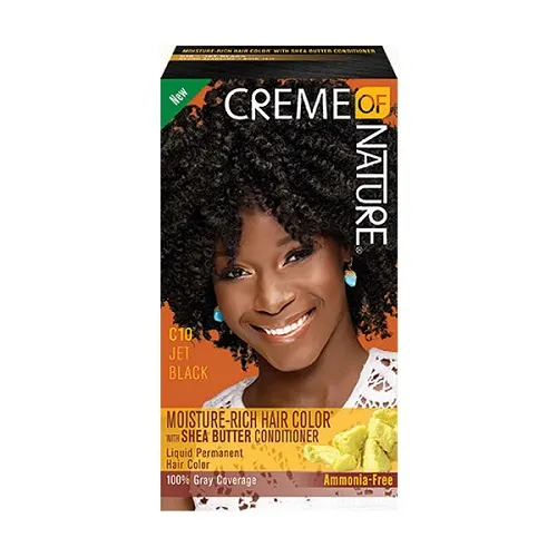 Crème Of Nature Hair Color C10 Jet Black