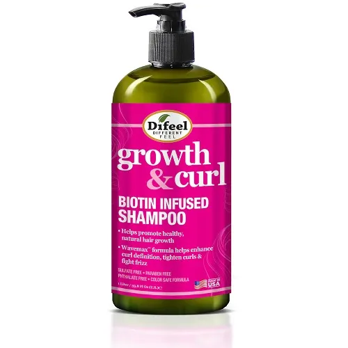 Difeel Growth and Curl Biotin Shampoo 33oz