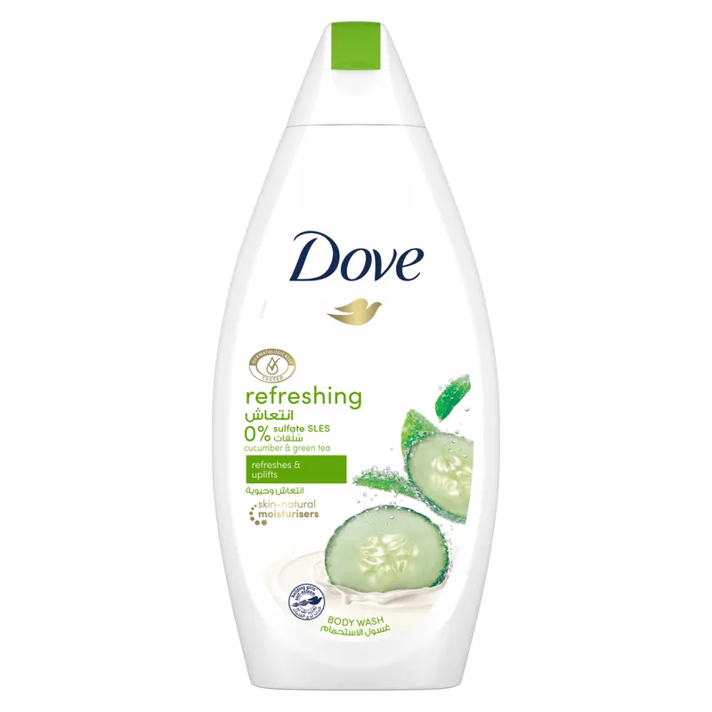 Dove Cucumber And Green Tea Body Wash 500ml