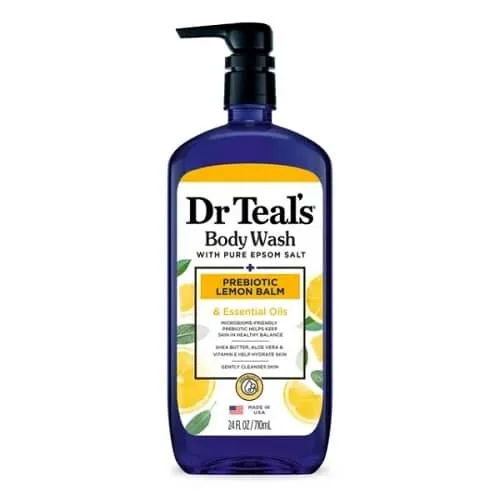 Dr Teals Body Wash Prebiotic Lemon Balm Body Wash