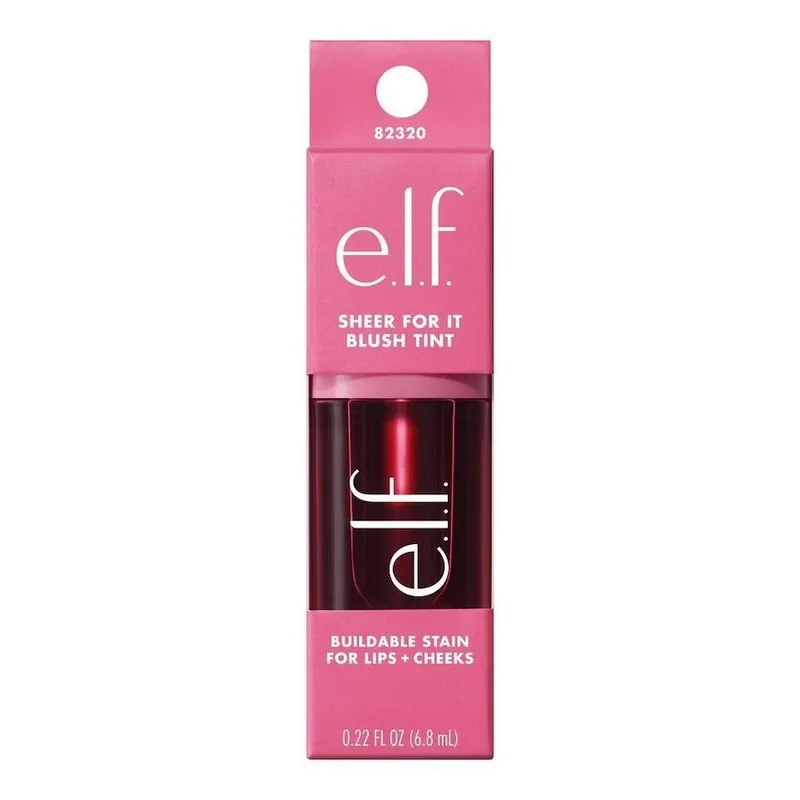 E.l.f Sheer For It Blush Tint Left On Red