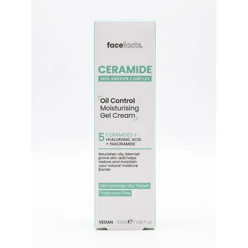 Facefacts Ceramide Oil Control Moisturising Gel Cream
