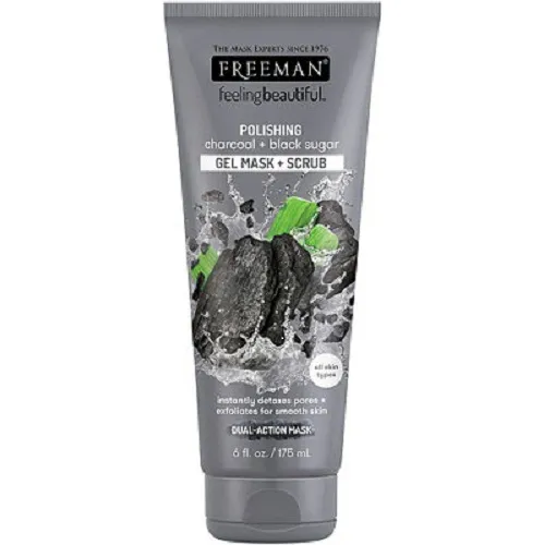 Freeman Charcoal And Black Sugar Scrub