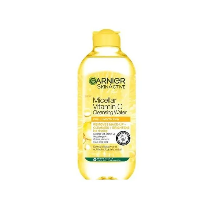 Garnier Micellar Vitamin C Cleansing Water For Brightening Dull Skin-400ml