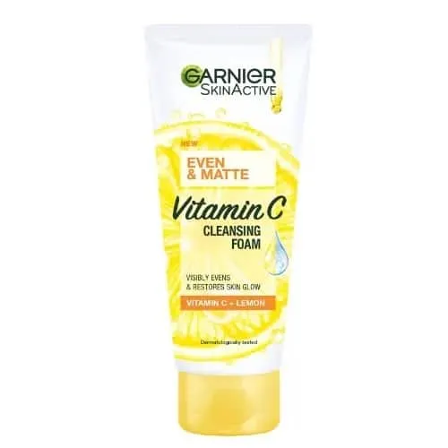 Garnier Vitamin C Cleansing Foam Face Wash