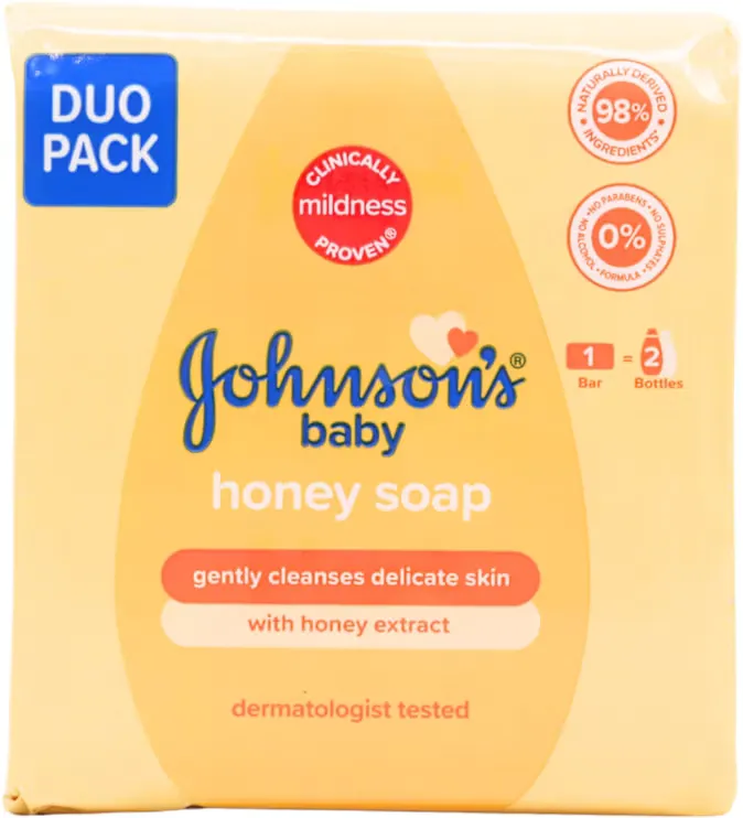 Johnsons Baby Honey Soap Duo Pack