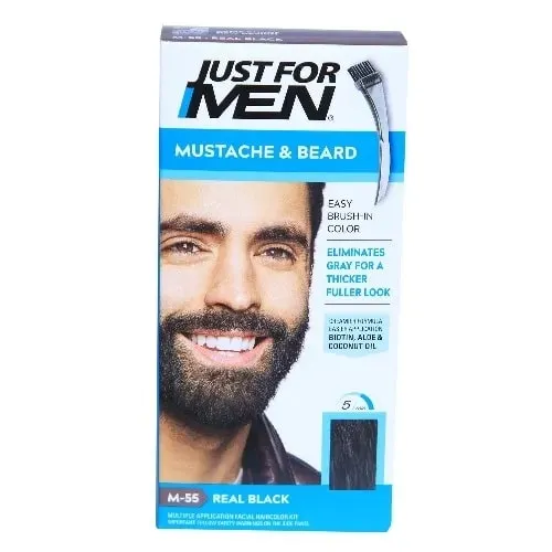 Just For Men Mustache And Beard Real Black