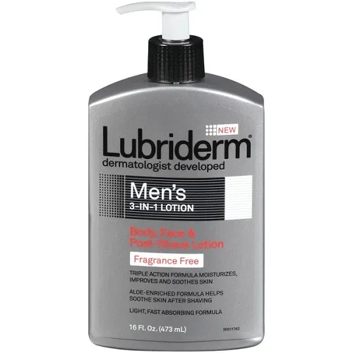 Lubriderm Men’s 3-in-1 Fragrance-free Lotion 16oz