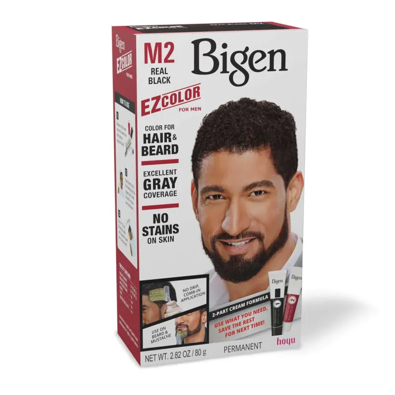 M2 Bigen For Men Real Black