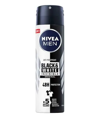 NIVEA MEN BLACK & WHITE INVISIBLE ORIGINAL DEODORANT SPRAY