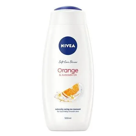 Nivea soft care orange & avocado oil shower gel