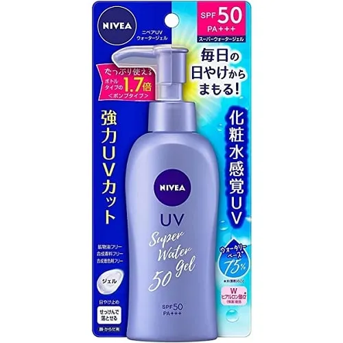 Nivea Uv Super Water Gel Spf 50 Pa+++ 140g