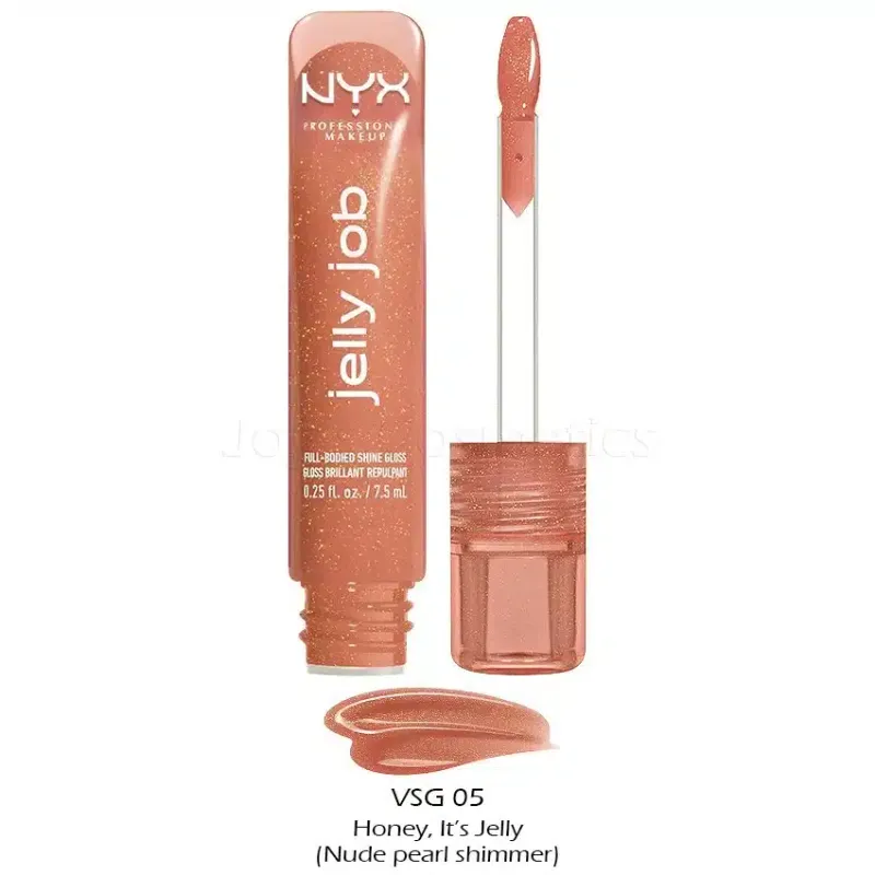 NYX Pro Makeup Jelly Job Full-Bodied Shine Gloss Honey, It’s Jelly 7.5ml