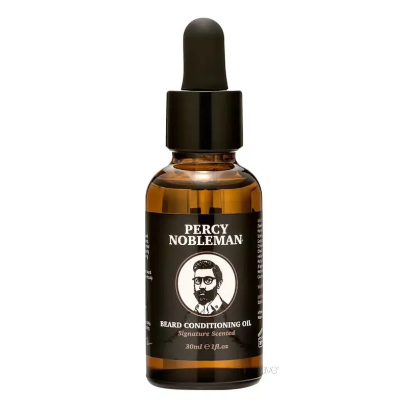 Percy Nobleman Beard Oil – 99% Naturally Derived Conditioning Oil