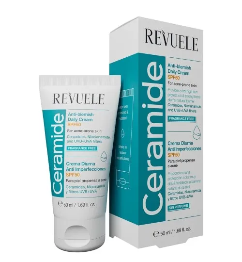 Revuele Ceramide Anti Blemish Daily Cream SPF50