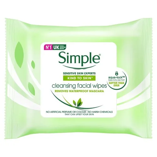 Simple Kind To Skin Cleansing Facial Wipes