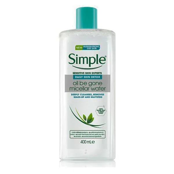 Simple Oil Be Gone Micellar Water 400ml