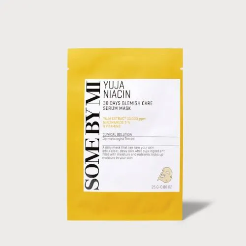 Somebymi Yuja Niacin Blemish Mask