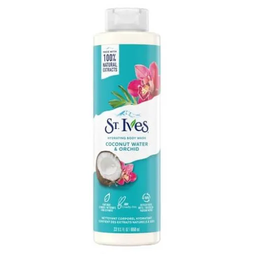 St Ives Body Wash Coconut Water And Orchid