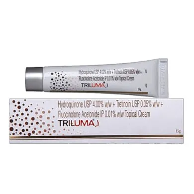 TRILUMA CREAM Hydroquinone USP + Tretinoin USP + Flucinolone Acetonide Tropical Cream 15g