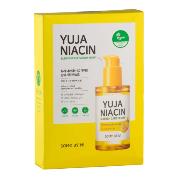 Yuja Niacin 30days Blemimsh Care Serum Mask – Pack Of 10
